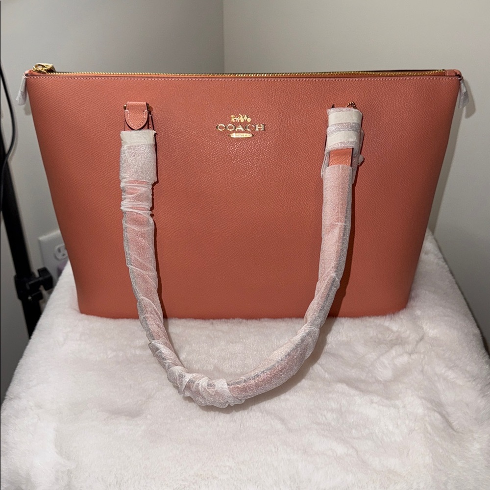 Coach Gallery  Tote Bag-  Light Coral